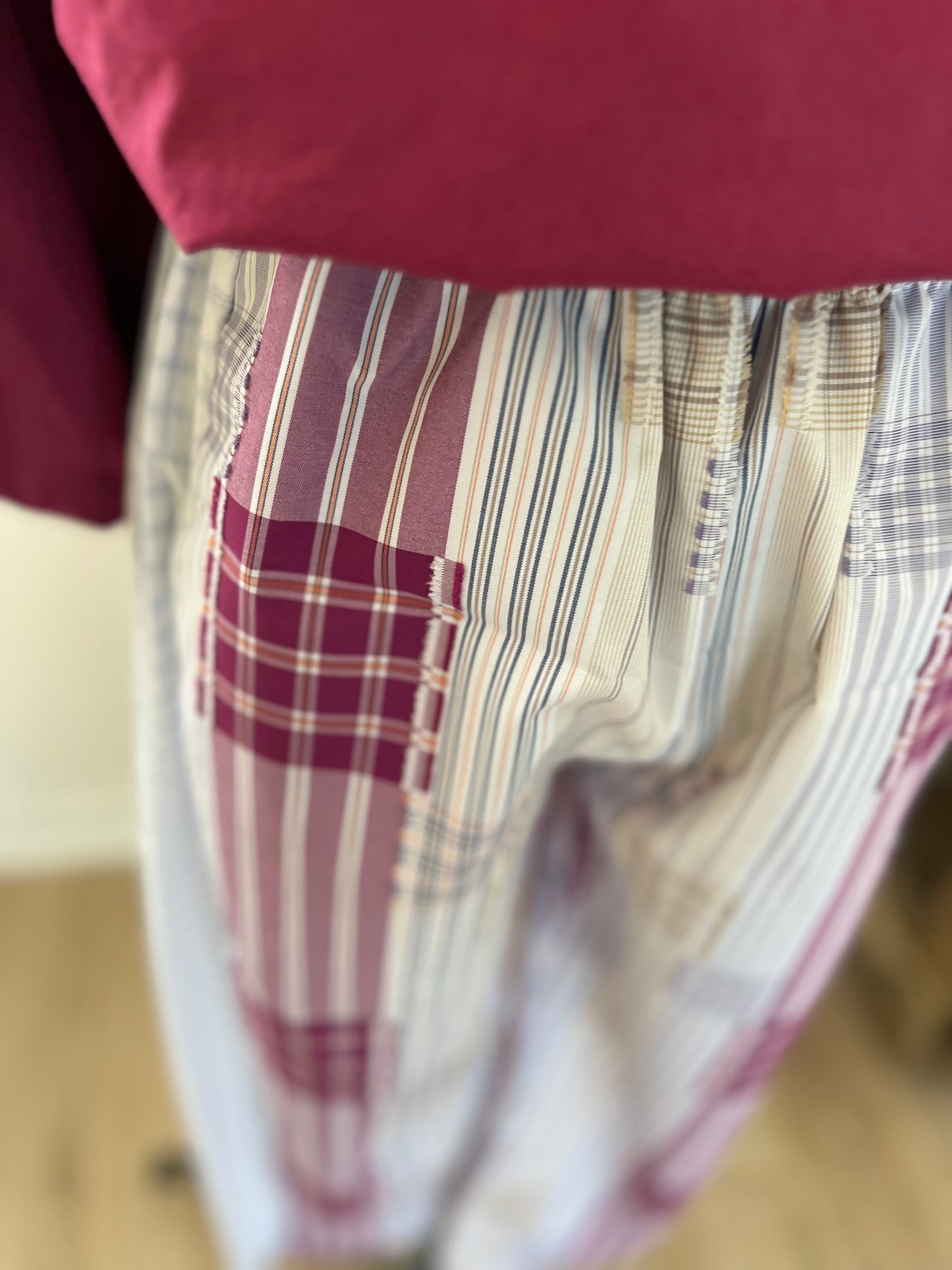 Pantalon patch The Corner taille élastique été taille unique 36-40 7/8ème