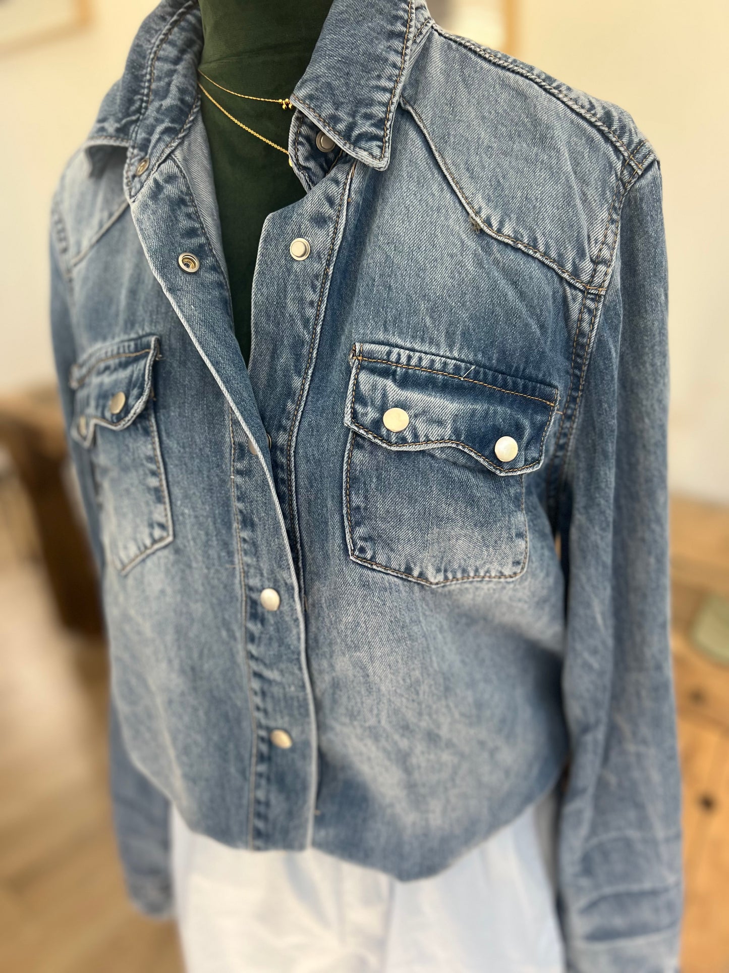 Chemise en jean Johanna Paris