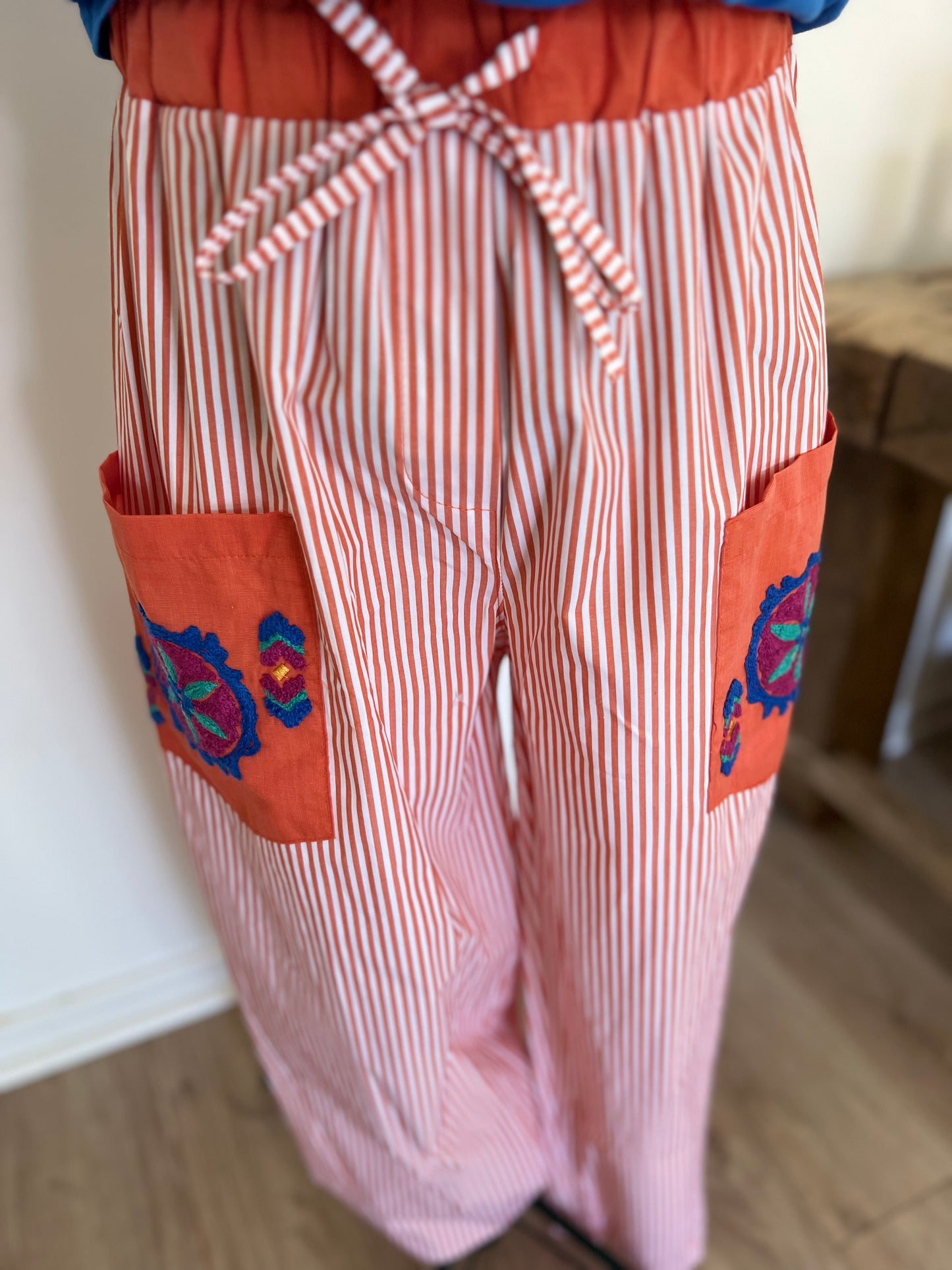 Pantalon Magic brodé Johanna Paris