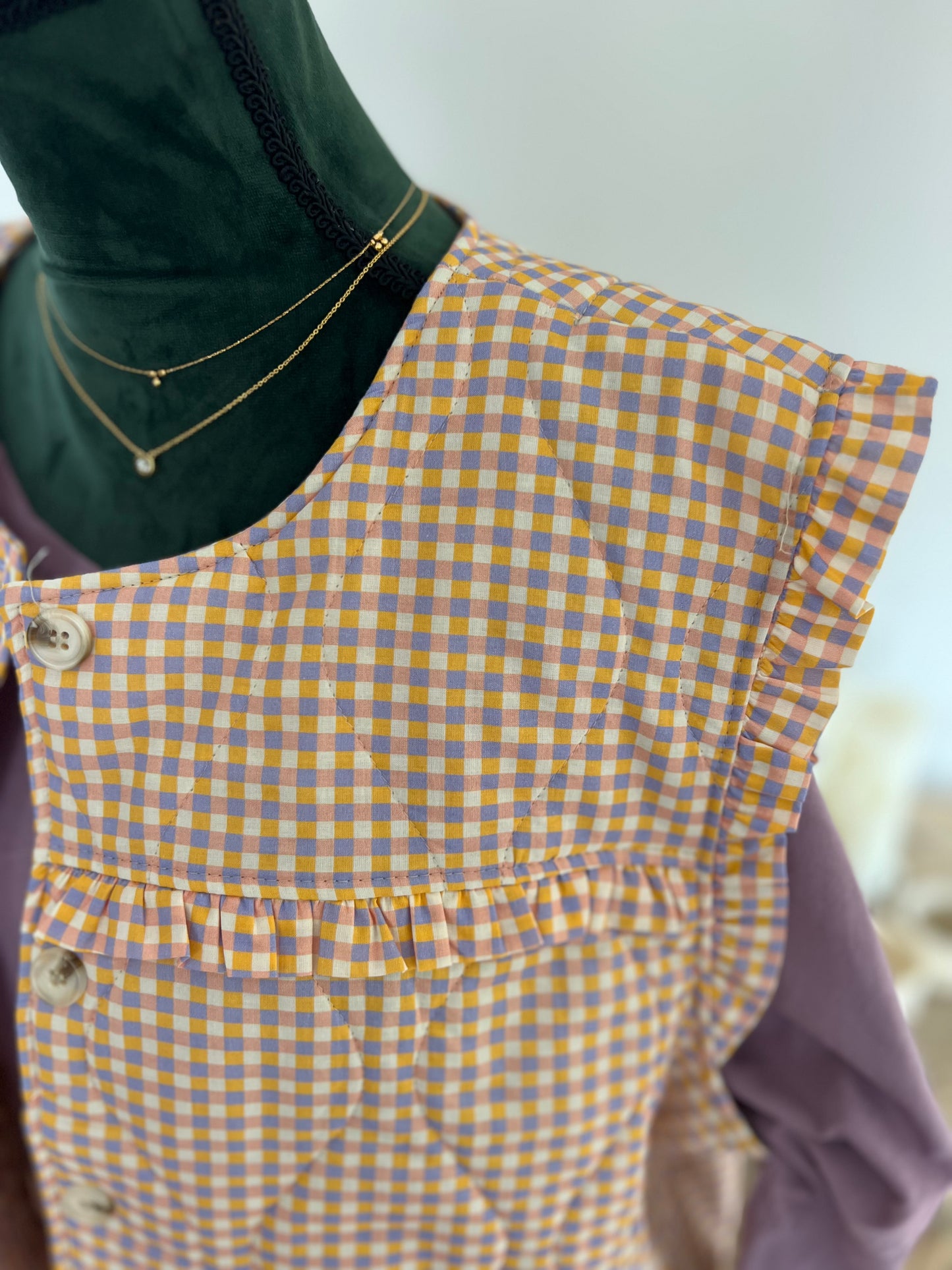 Gilet Sans Manches Matelassé Johanna Paris