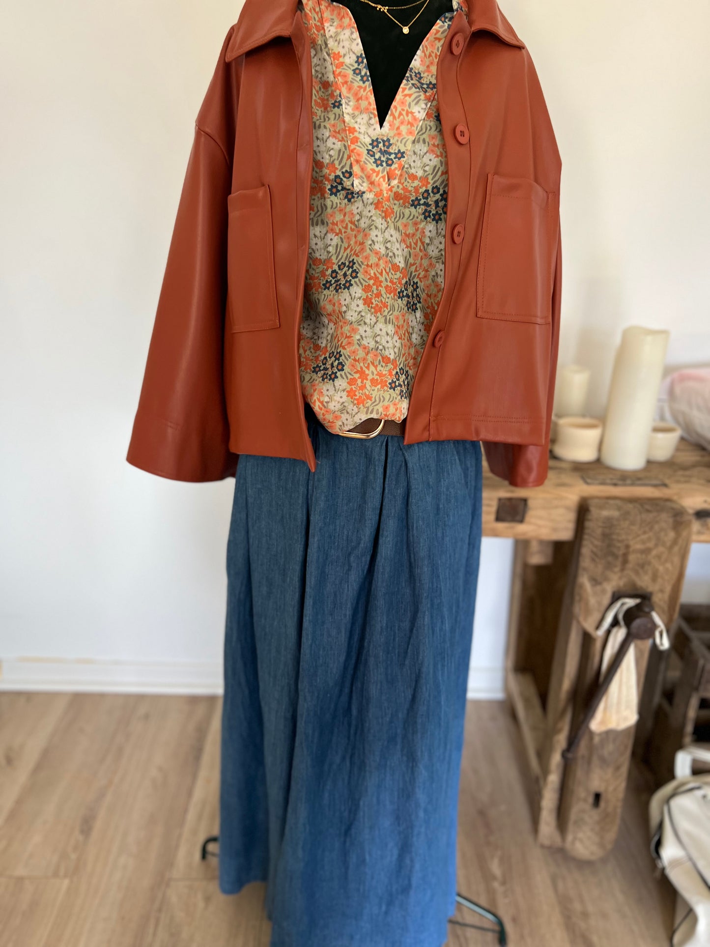 Jupe culotte Johanna Paris coton taille unique