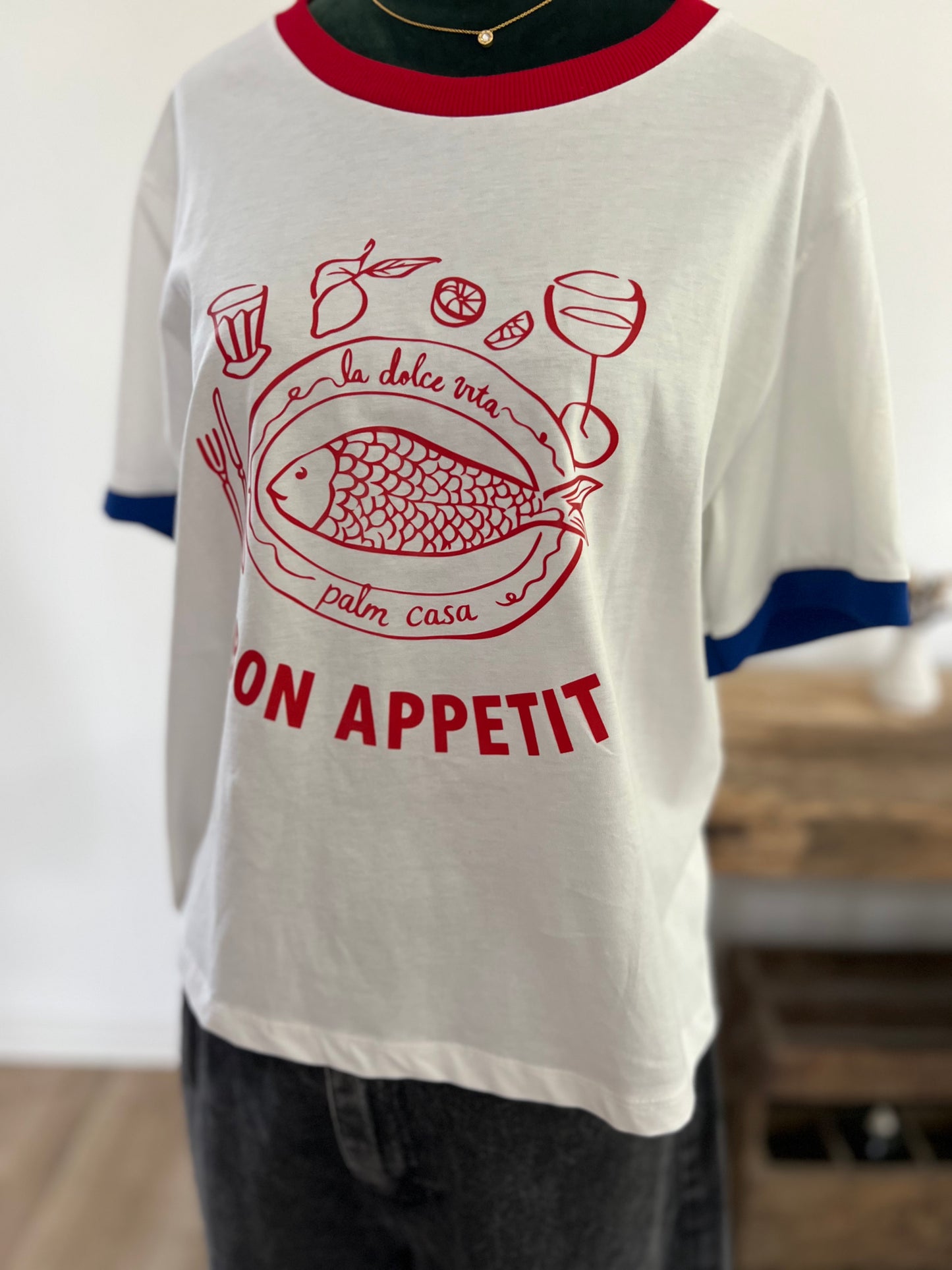 T-shirt Bon Appétit Johanna Paris