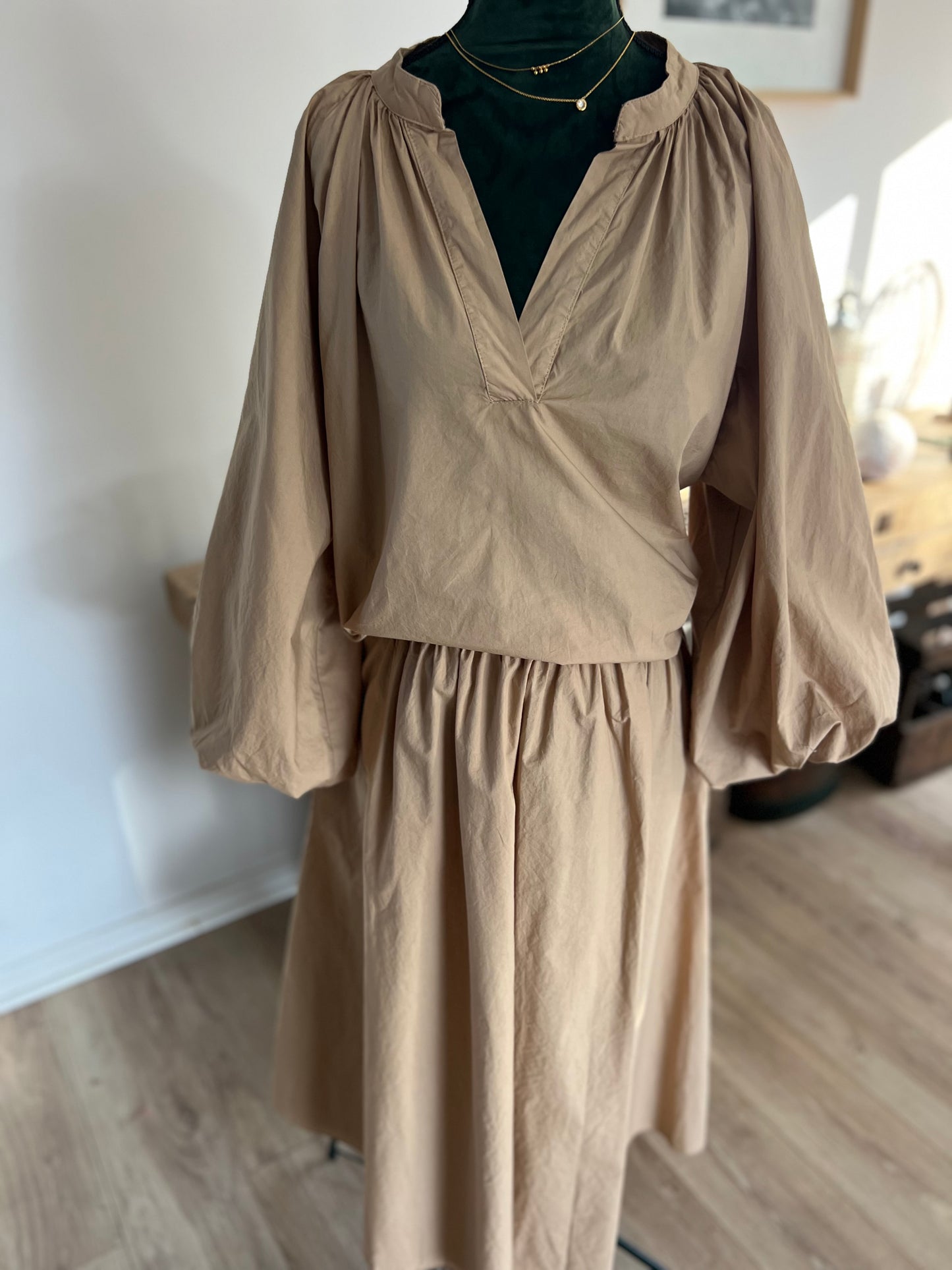 Blouse en coton manches ballon Johanna Paris