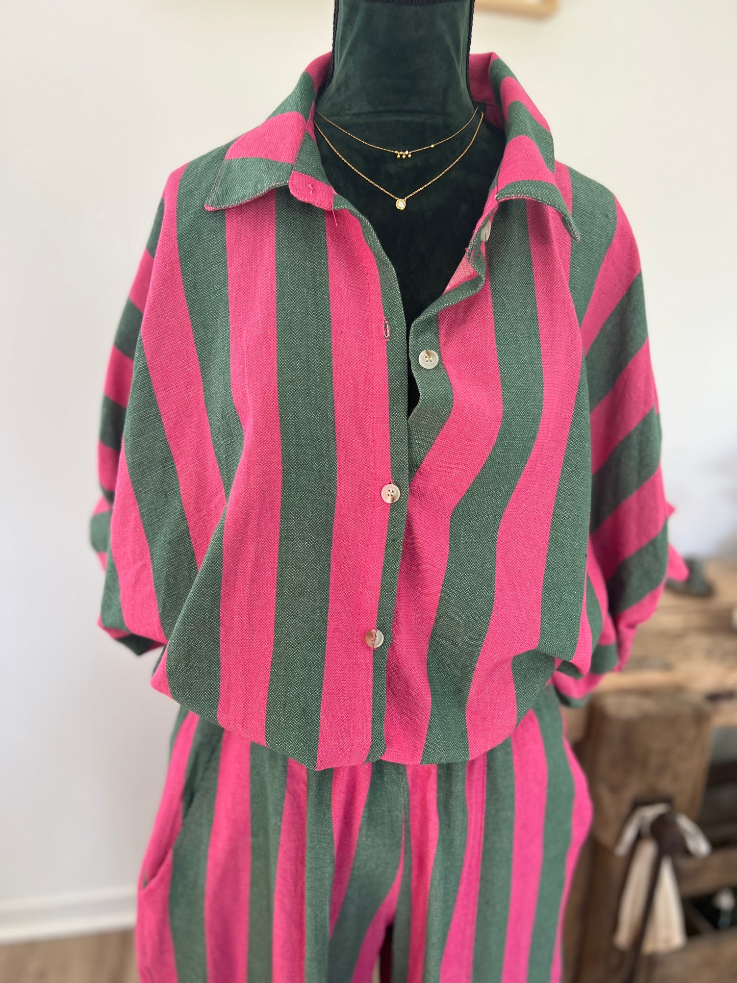 Chemise Rayée Johanna Paris – Taille Unique