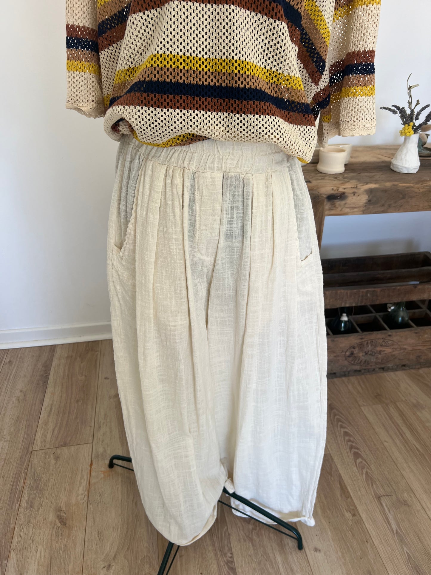 Pantalon Magic 2 Garza – Johanna Paris | Pantalon fluide 100% coton