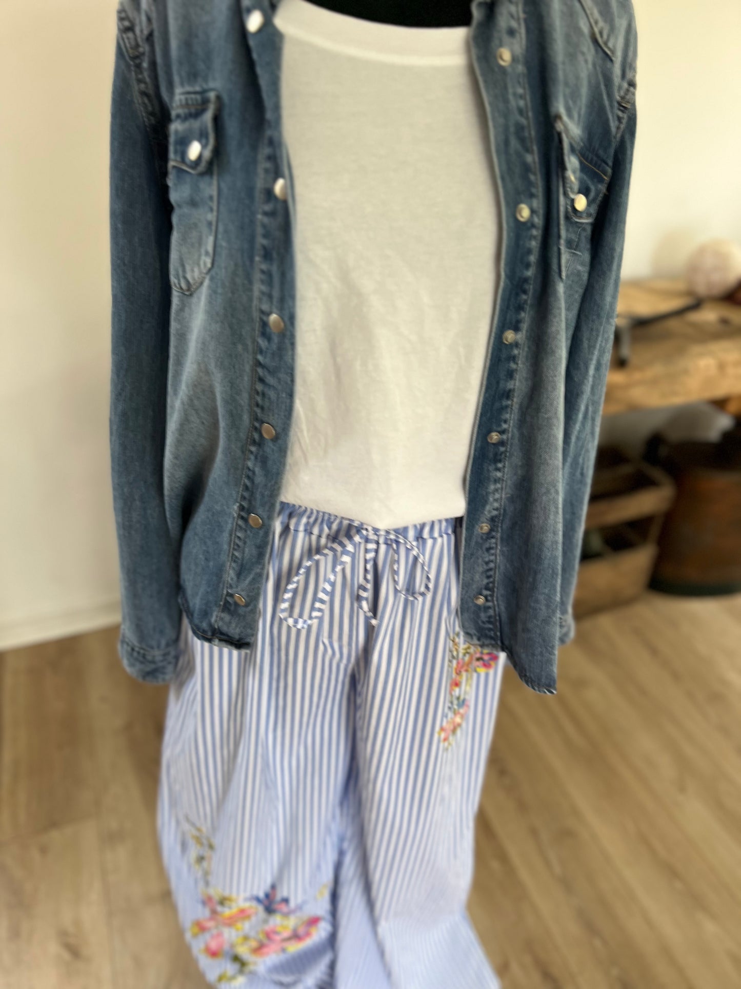 T-shirt Biba manches courtes taille unique - Johanna Paris