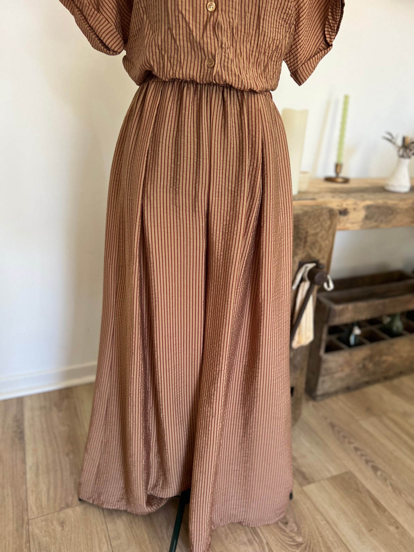 Ensemble Fluide Pantalon & Chemise Johanna Paris