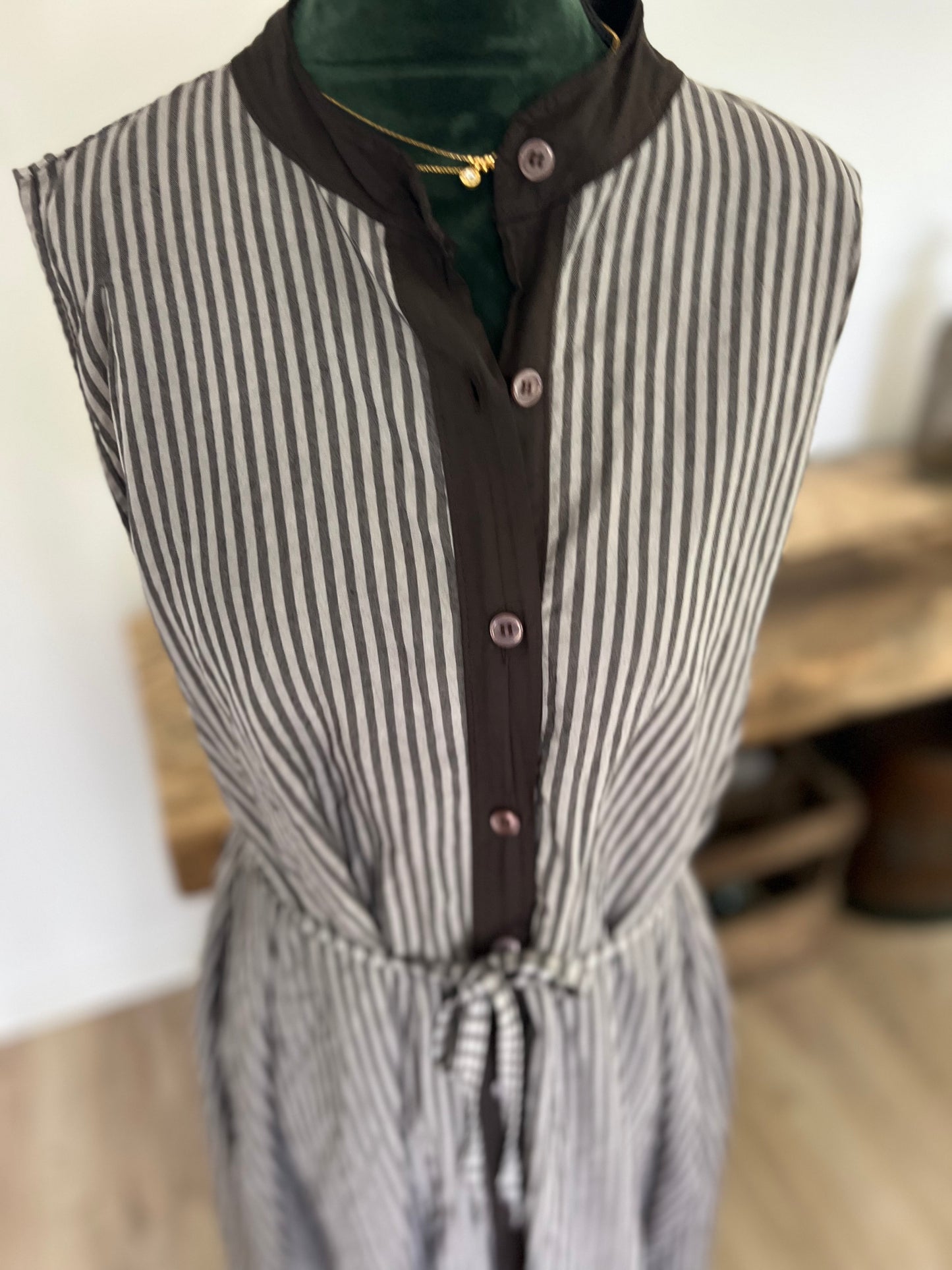 Robe chemise Prune ceinturée – Johanna Paris