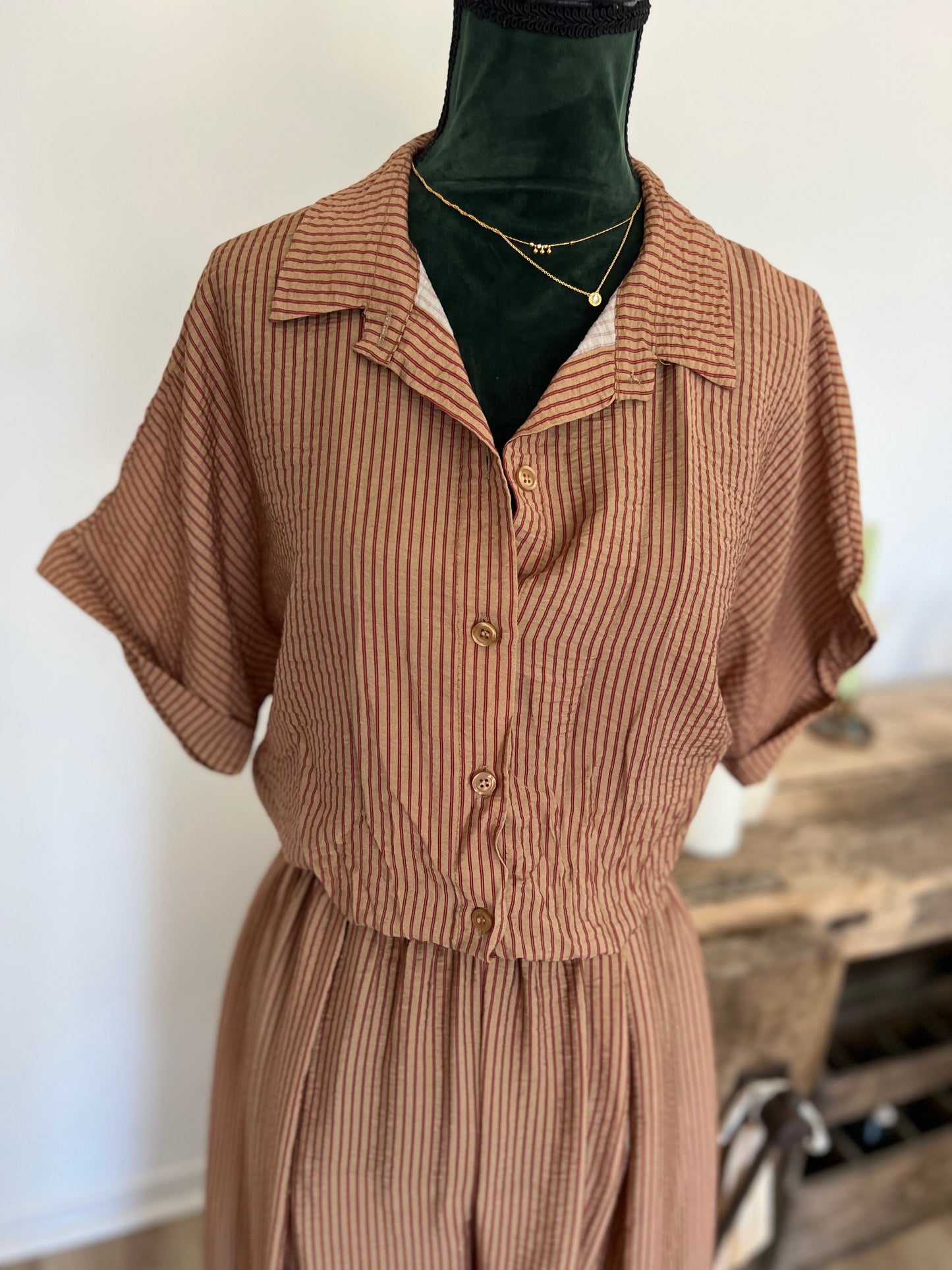 Ensemble Fluide Pantalon & Chemise Johanna Paris
