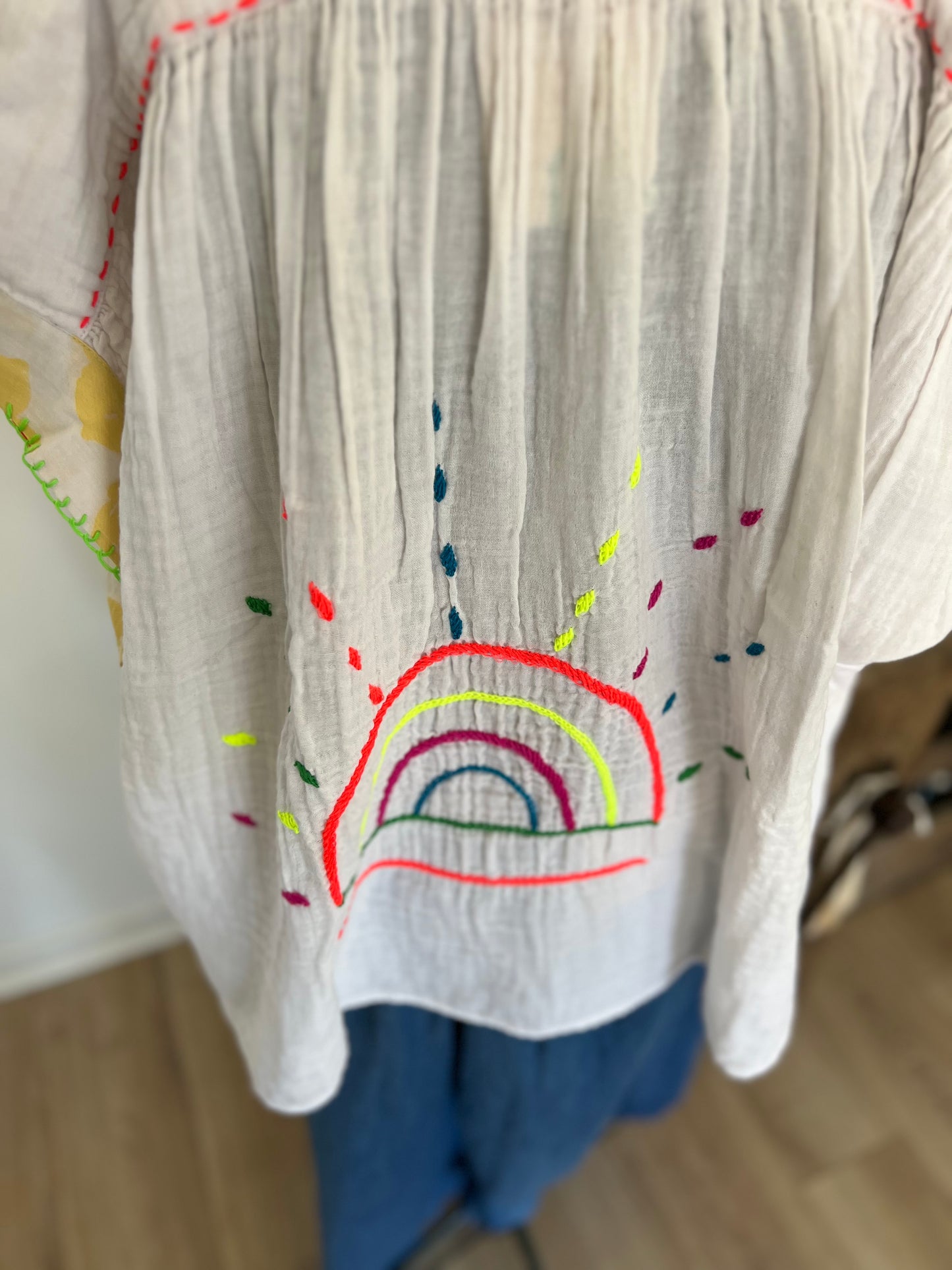 Blouse gaze de coton The Corner taille unique