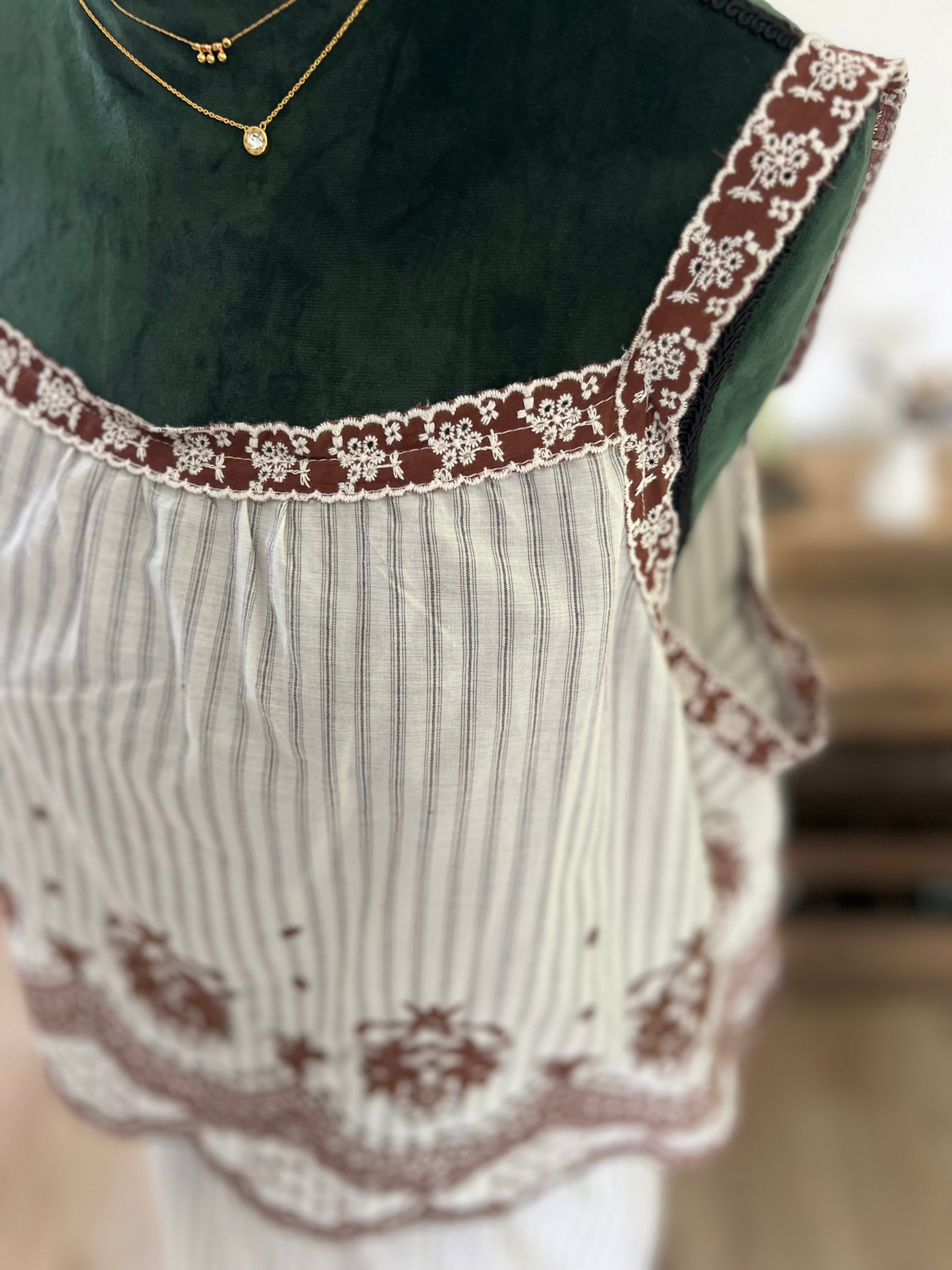 Haut Livia broderie anglaise – coton | Johanna Paris