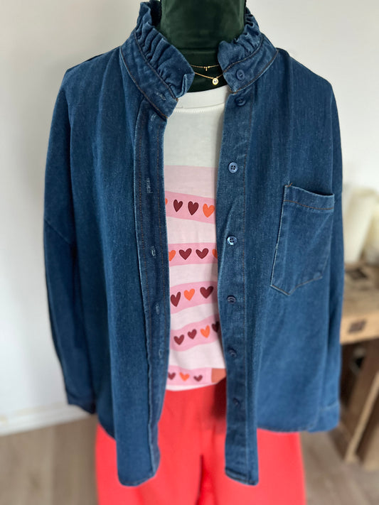 surchemise jeans Johanna Paris