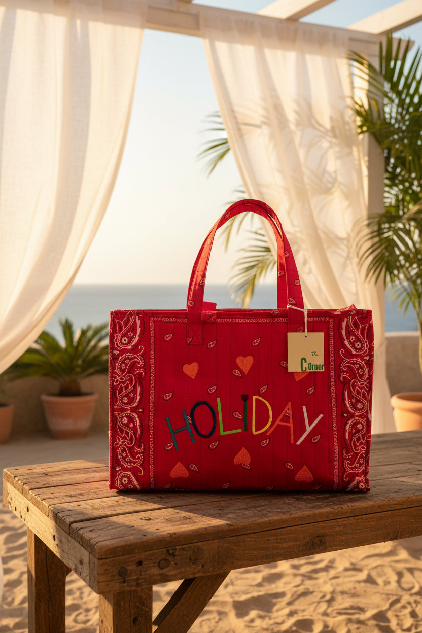 Sac Motif Bandana The Corner – Sac Tendance Femme Style Bohème