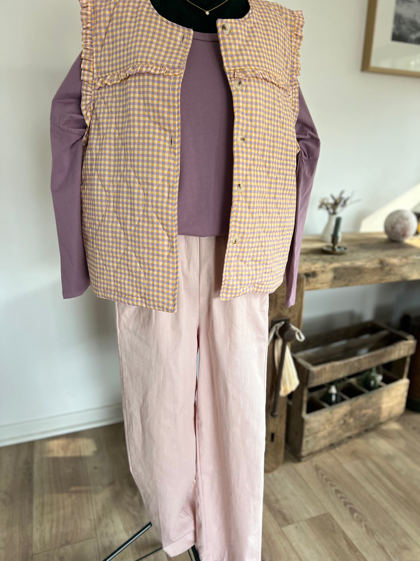 Gilet Sans Manches Matelassé Johanna Paris