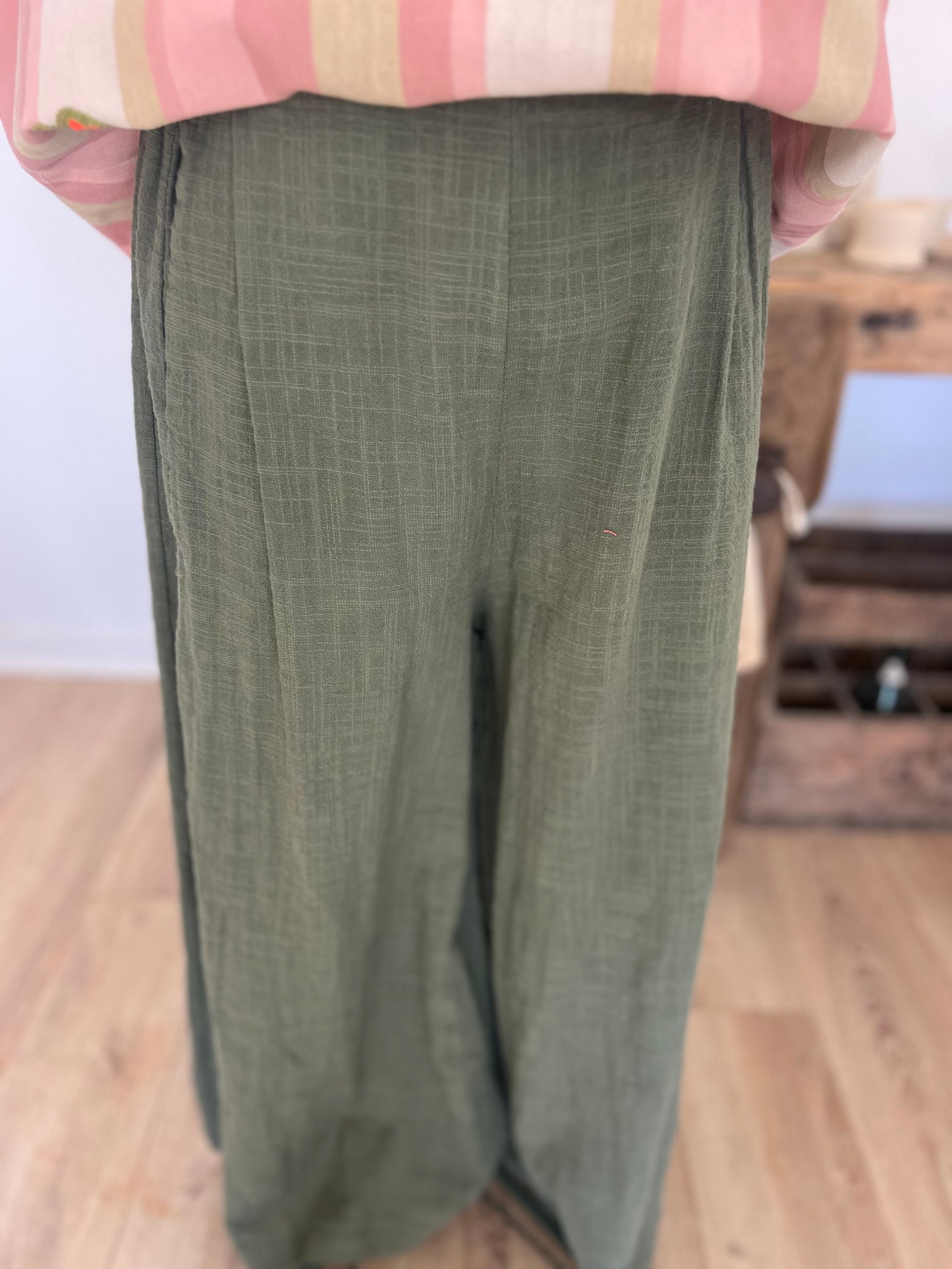 Pantalon Rosa – Johanna Paris | Coupe droite fluide 100% coton