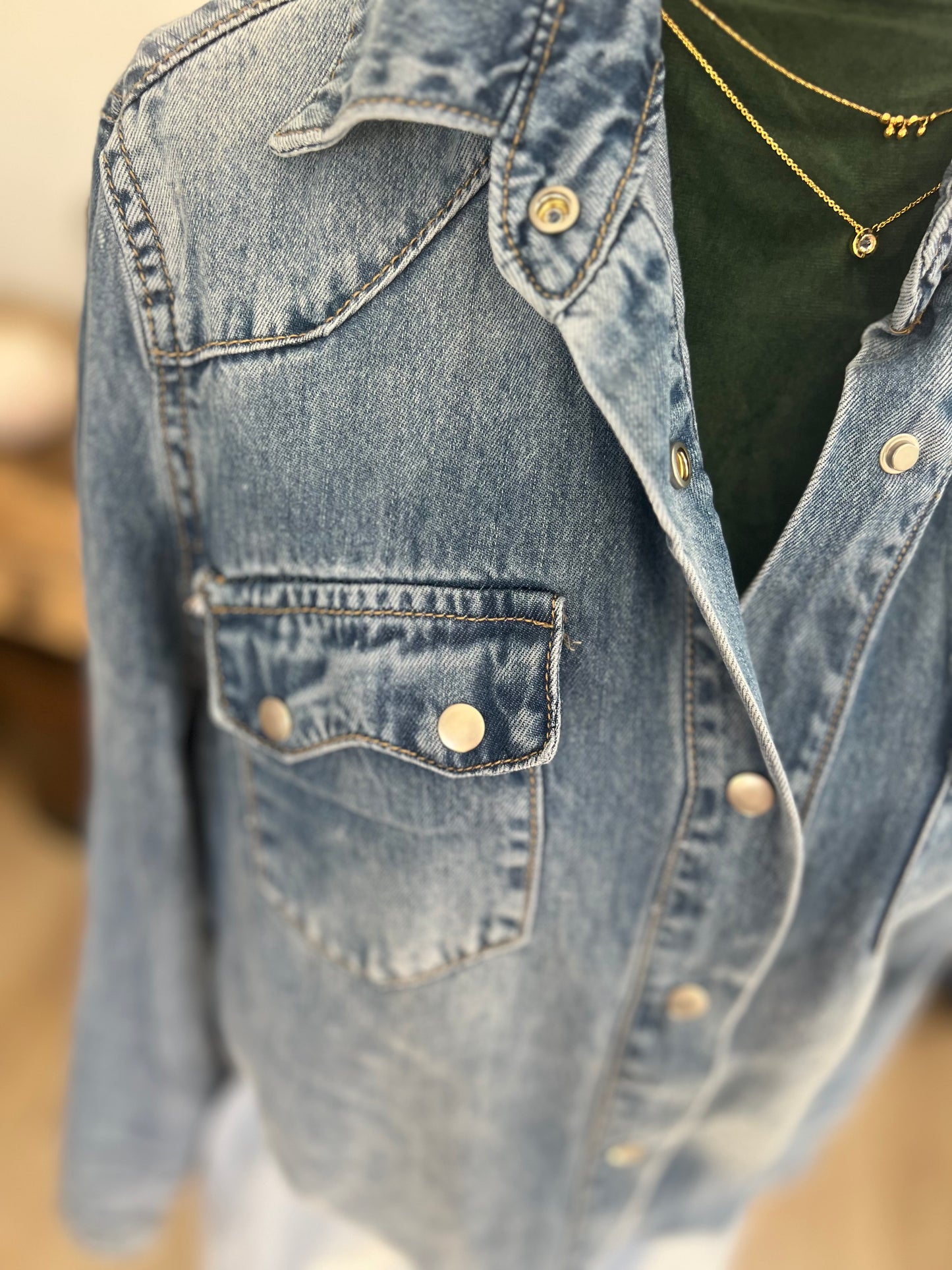 Chemise en jean Johanna Paris