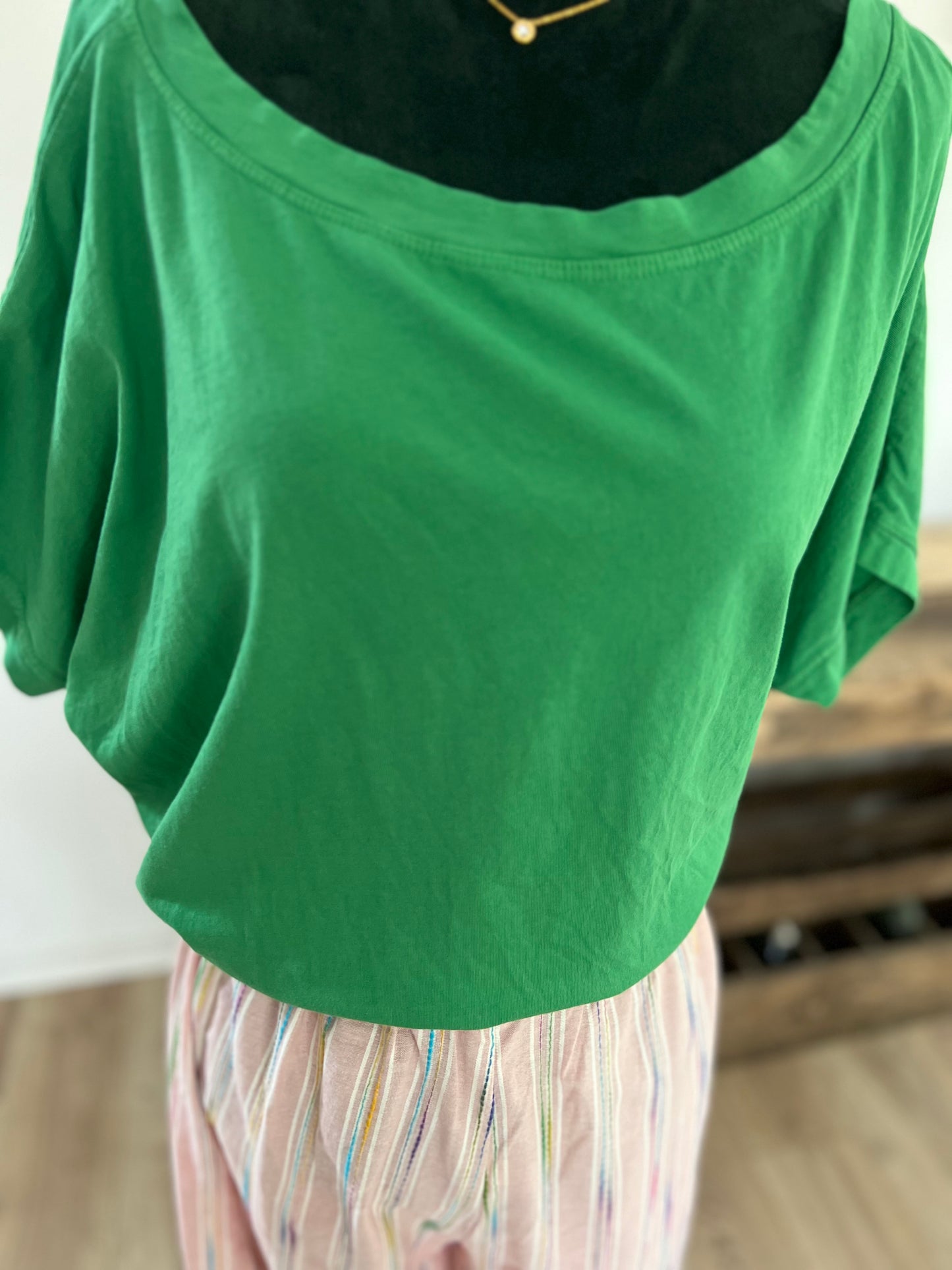 T-shirt Biba manches courtes taille unique - Johanna Paris