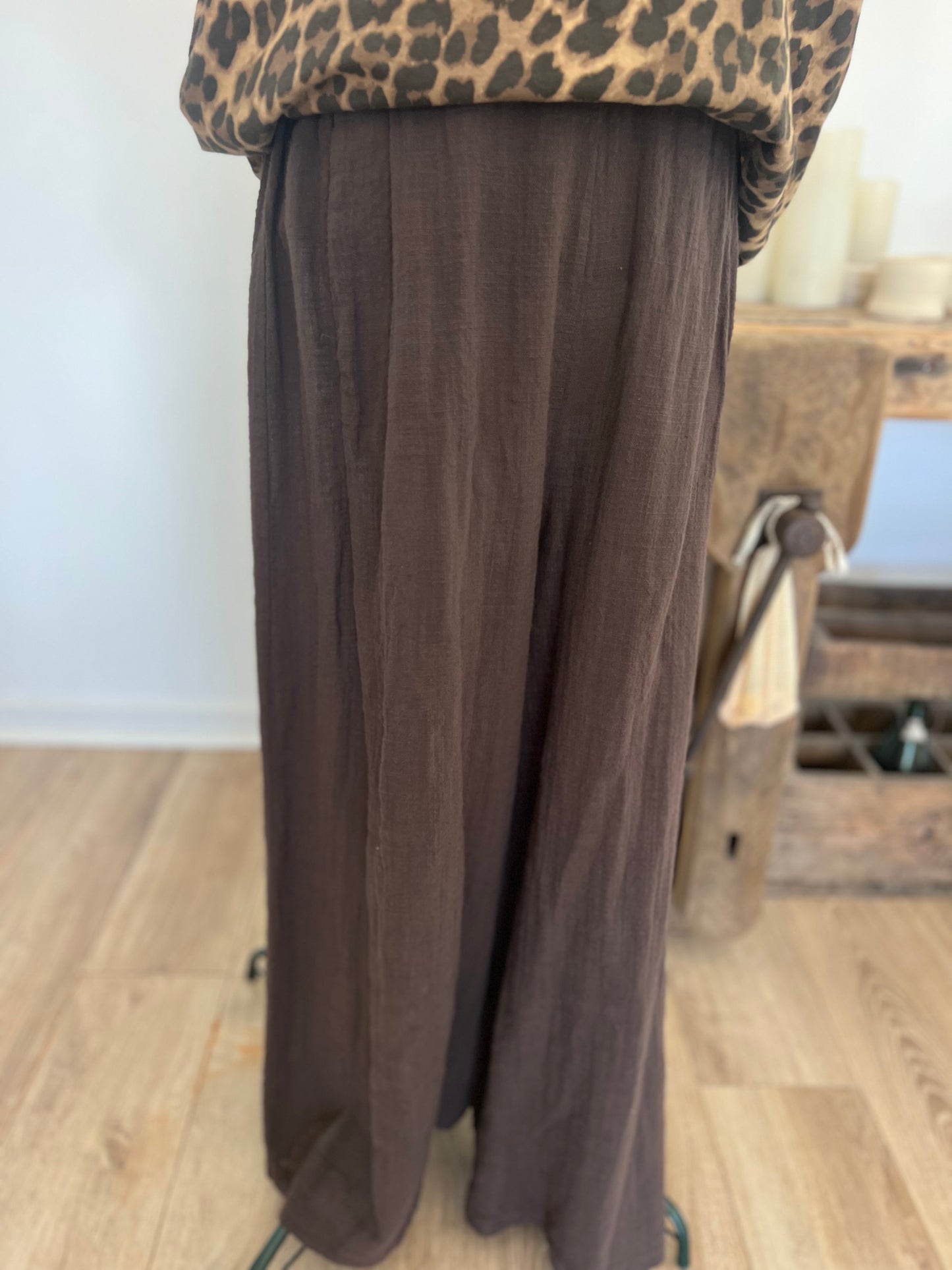 Pantalon Rosa – Johanna Paris | Coupe droite fluide 100% coton