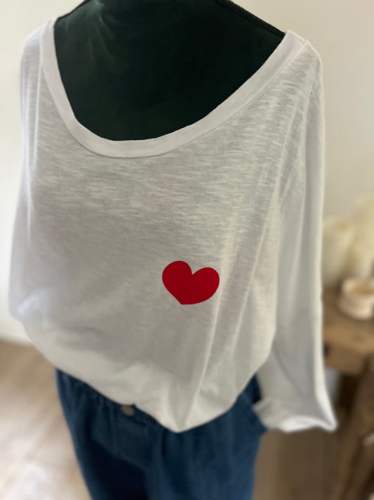 tshirt manches longues cest la vie femme