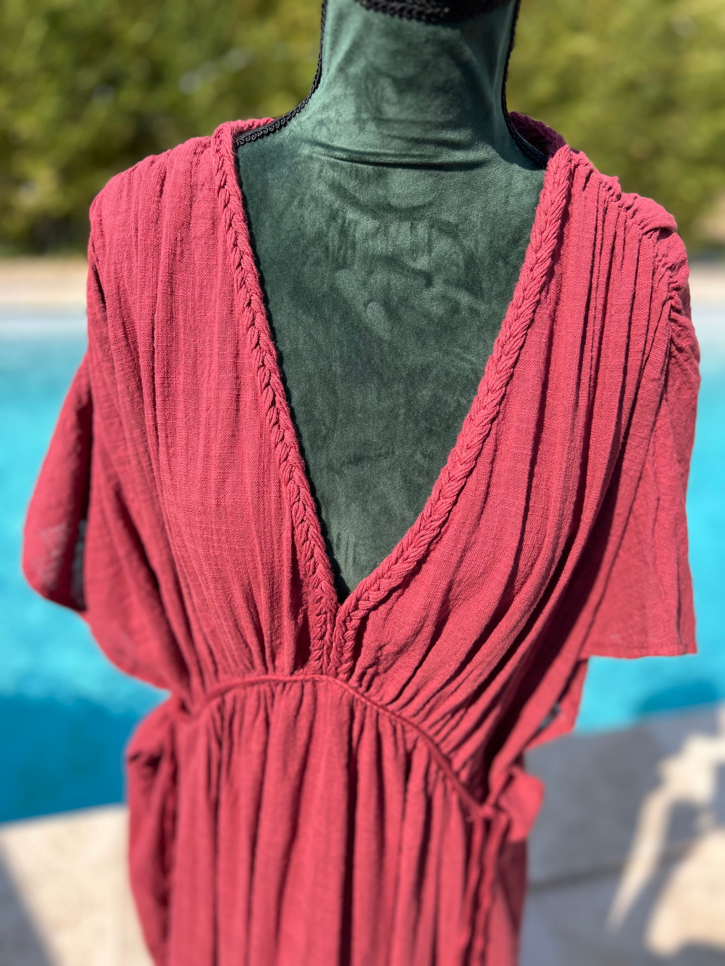 Robe Angela – Johanna Paris | Robe fluide 100% coton