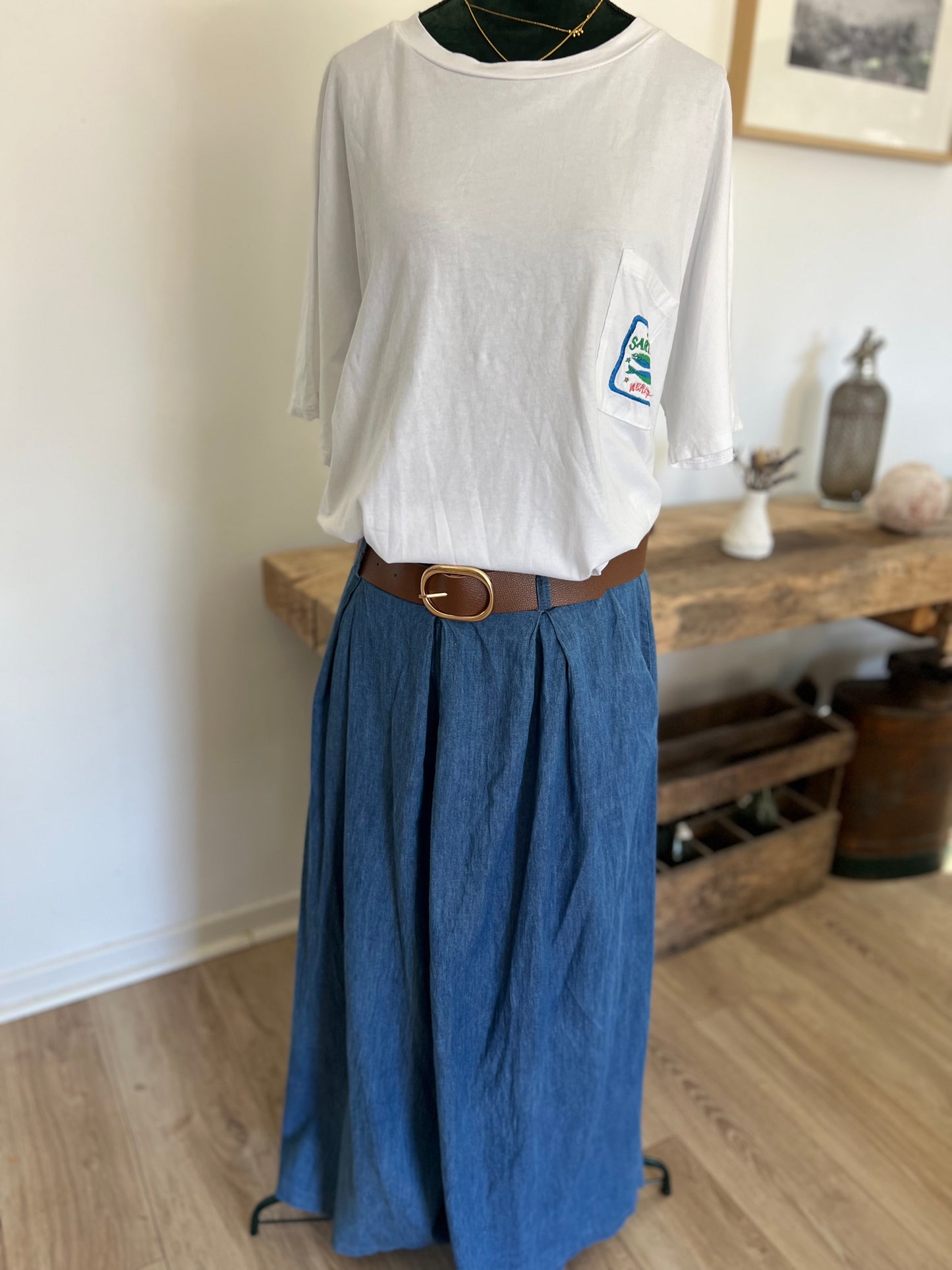 Jupe culotte Johanna Paris coton taille unique