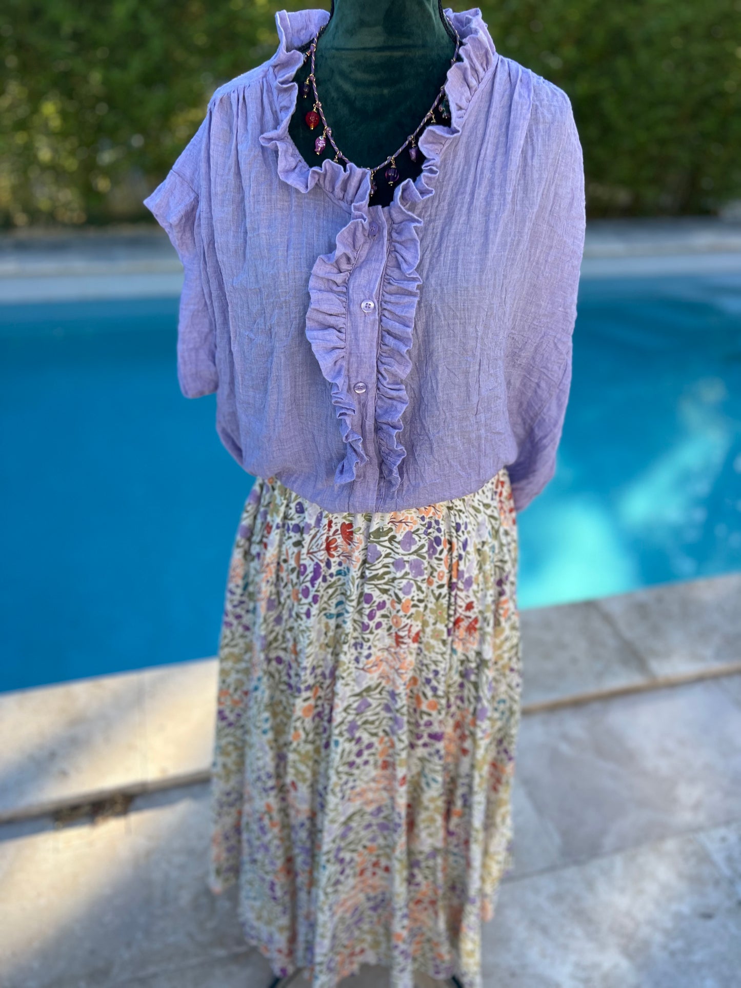 Blouse Violette – Johanna Paris