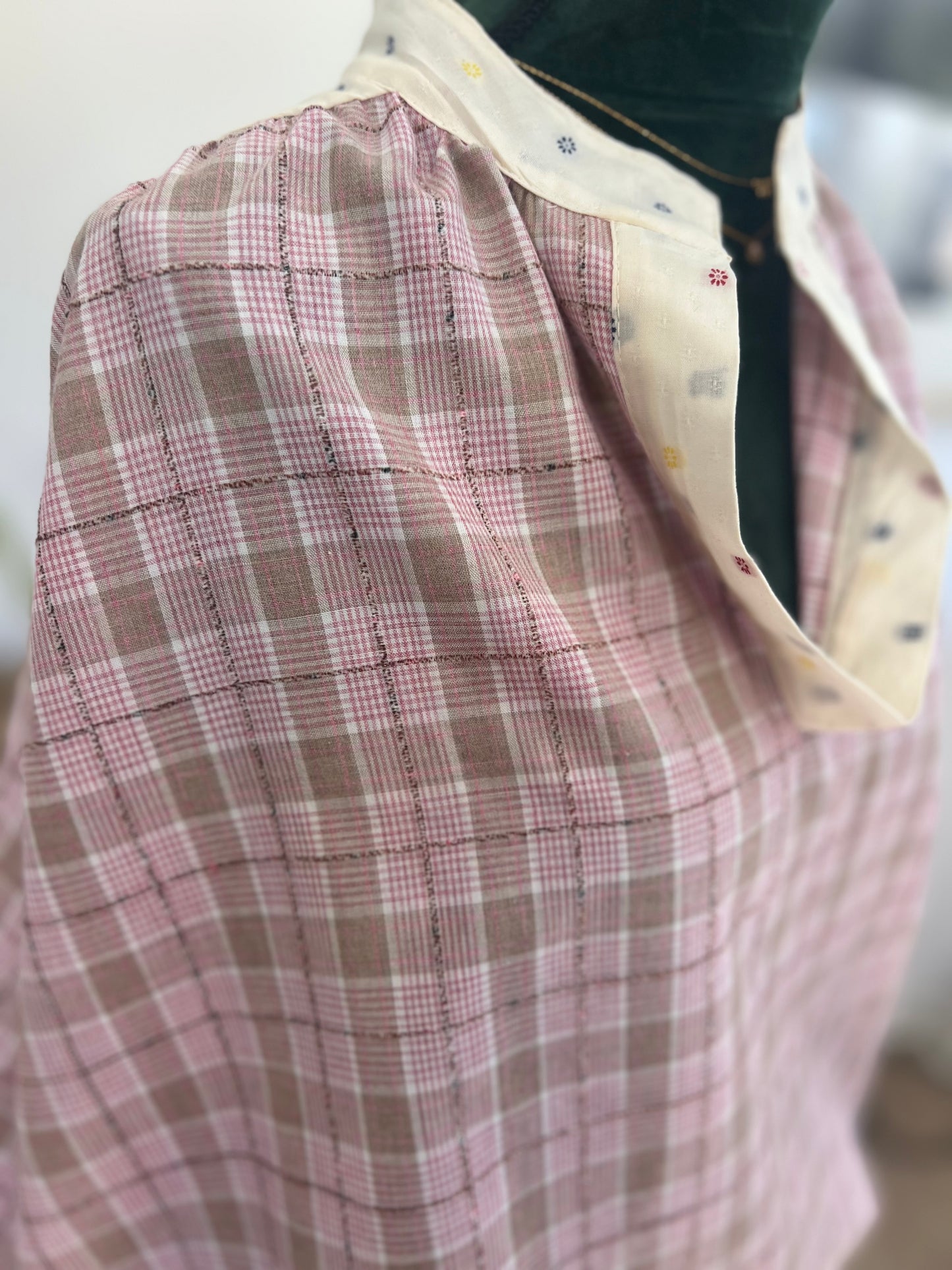 Chemise Alya The Corner – Taille unique – 100% coton – Style bohème chic