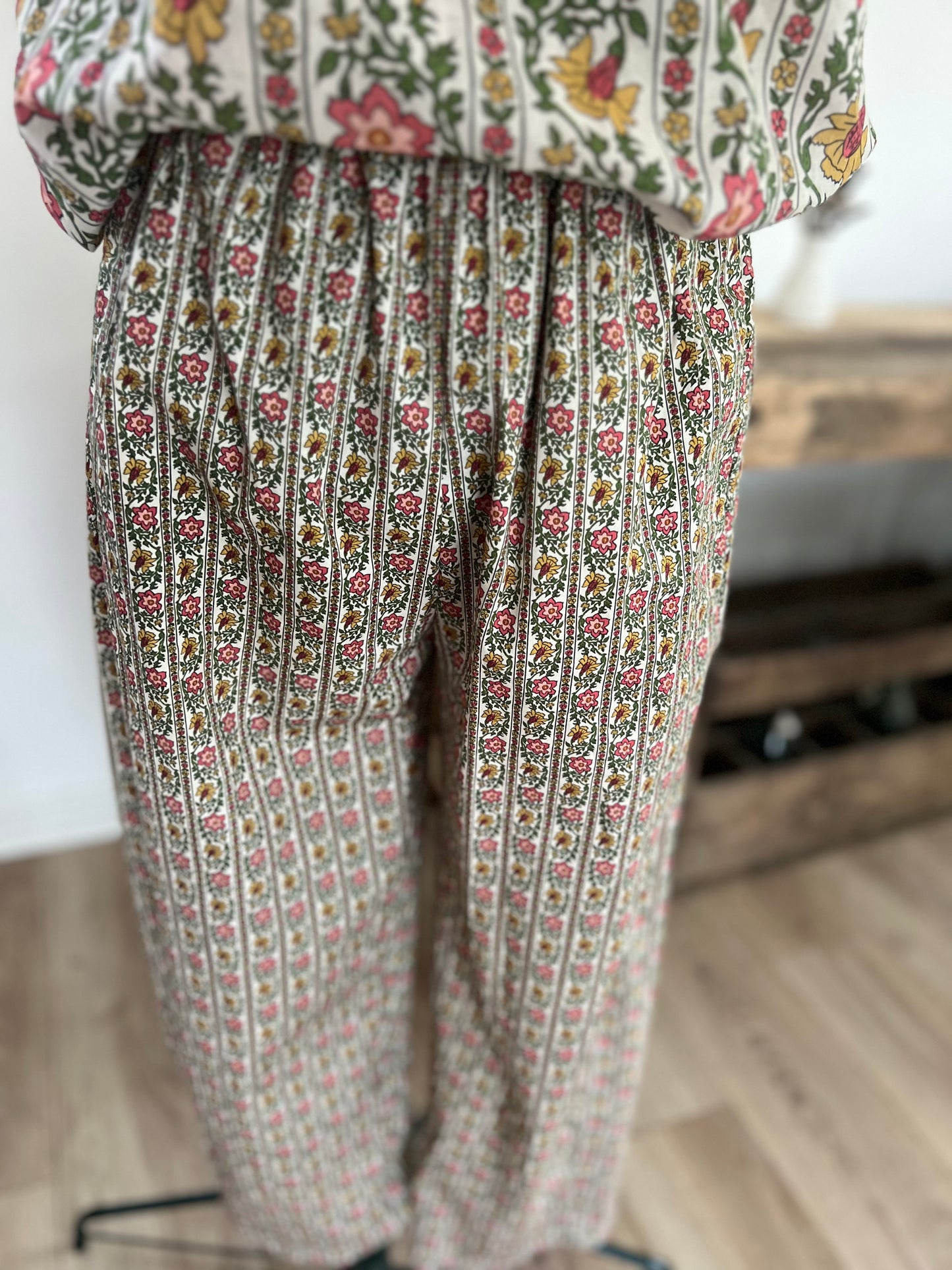 Pantalon floral Johanna Paris