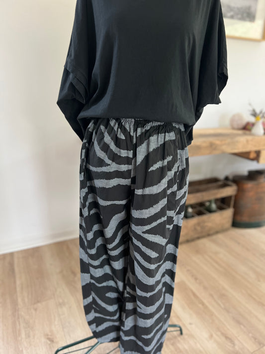 Pantalon Magic imprimé zèbre Johanna Paris