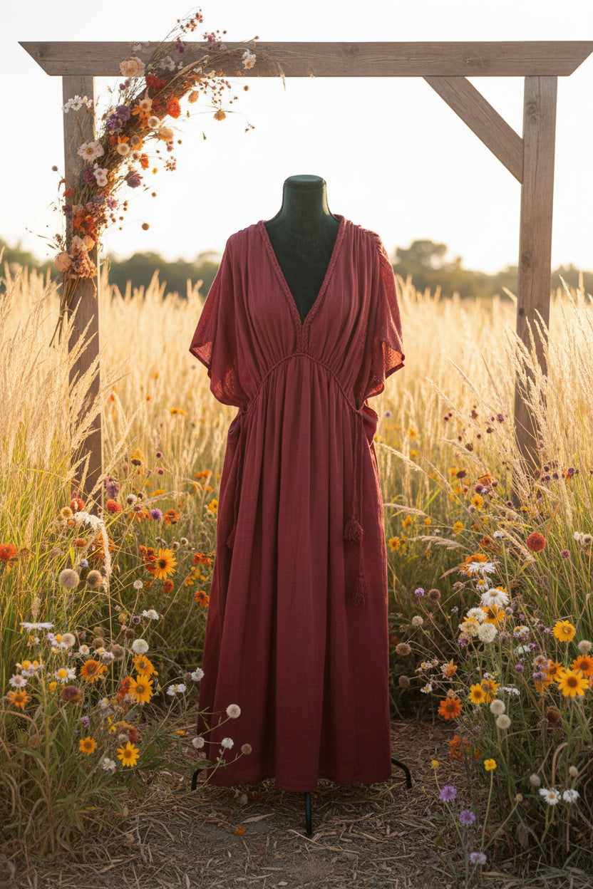 Robe Angela – Johanna Paris | Robe fluide 100% coton