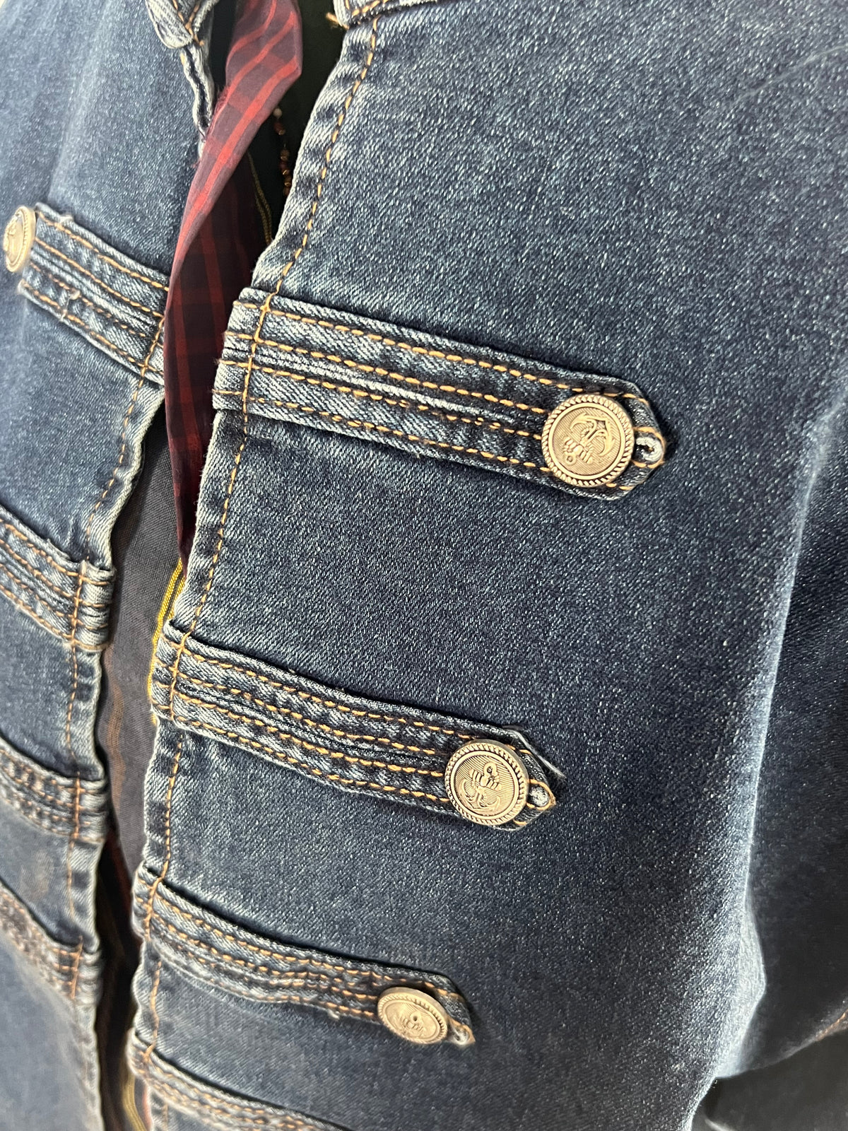 Veste en jean Officier