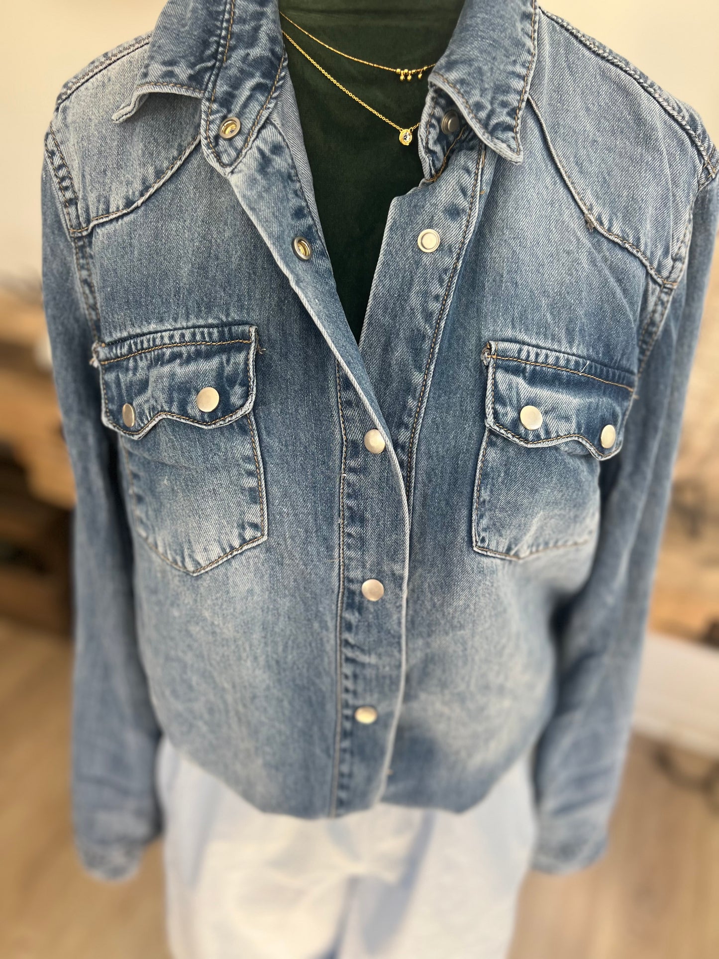 Chemise en jean Johanna Paris