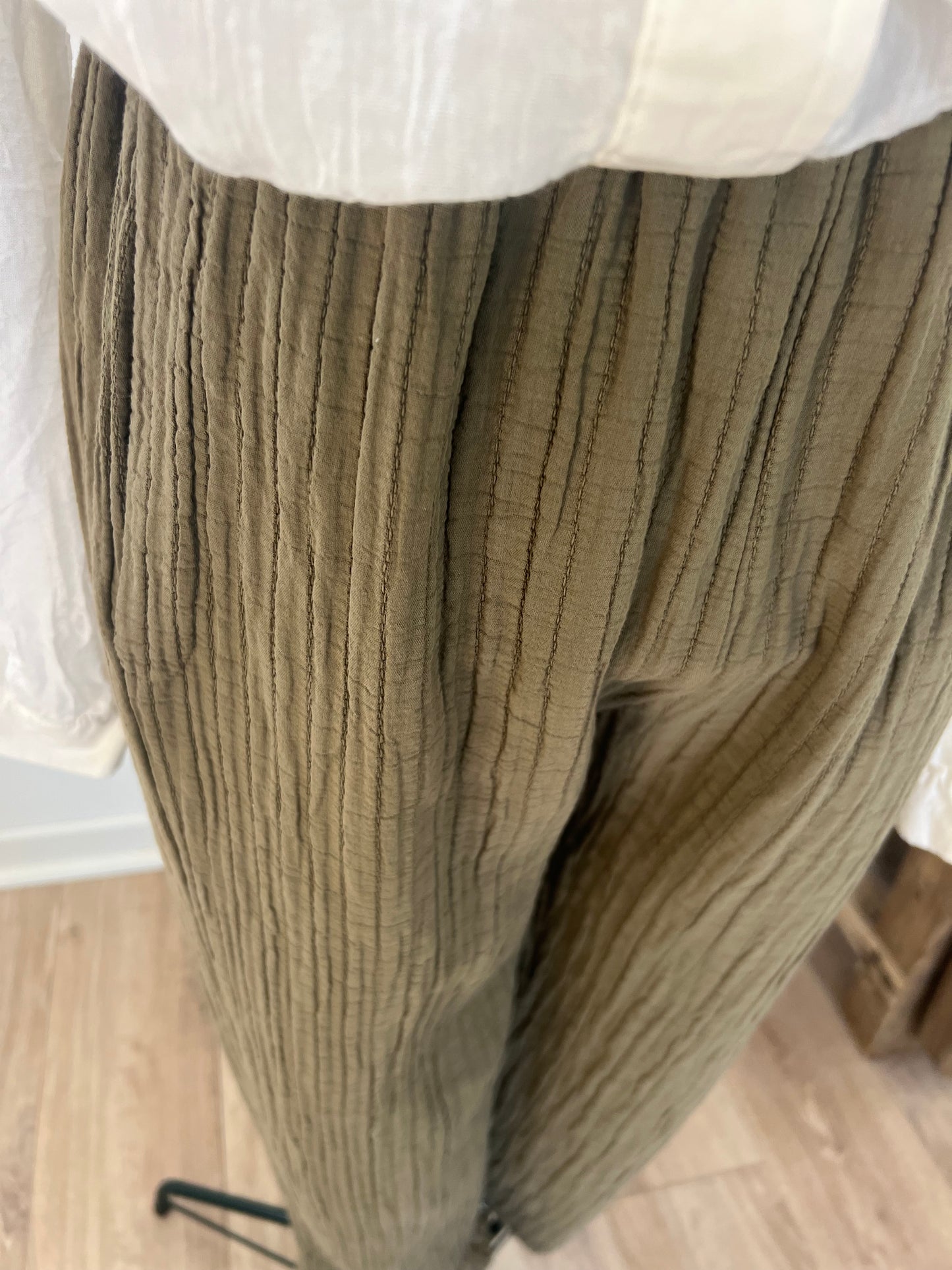 Pantalon Magic gaze de coton Johanna Paris taille unique 36-40